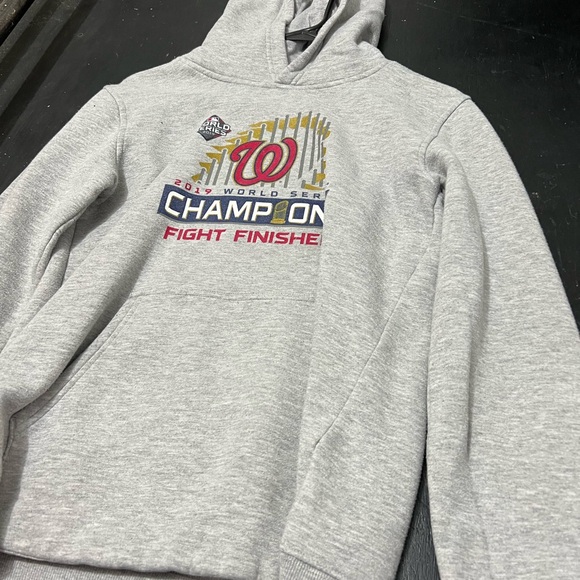 Gray Champion Women's Hoodie - Picture 2 of 3